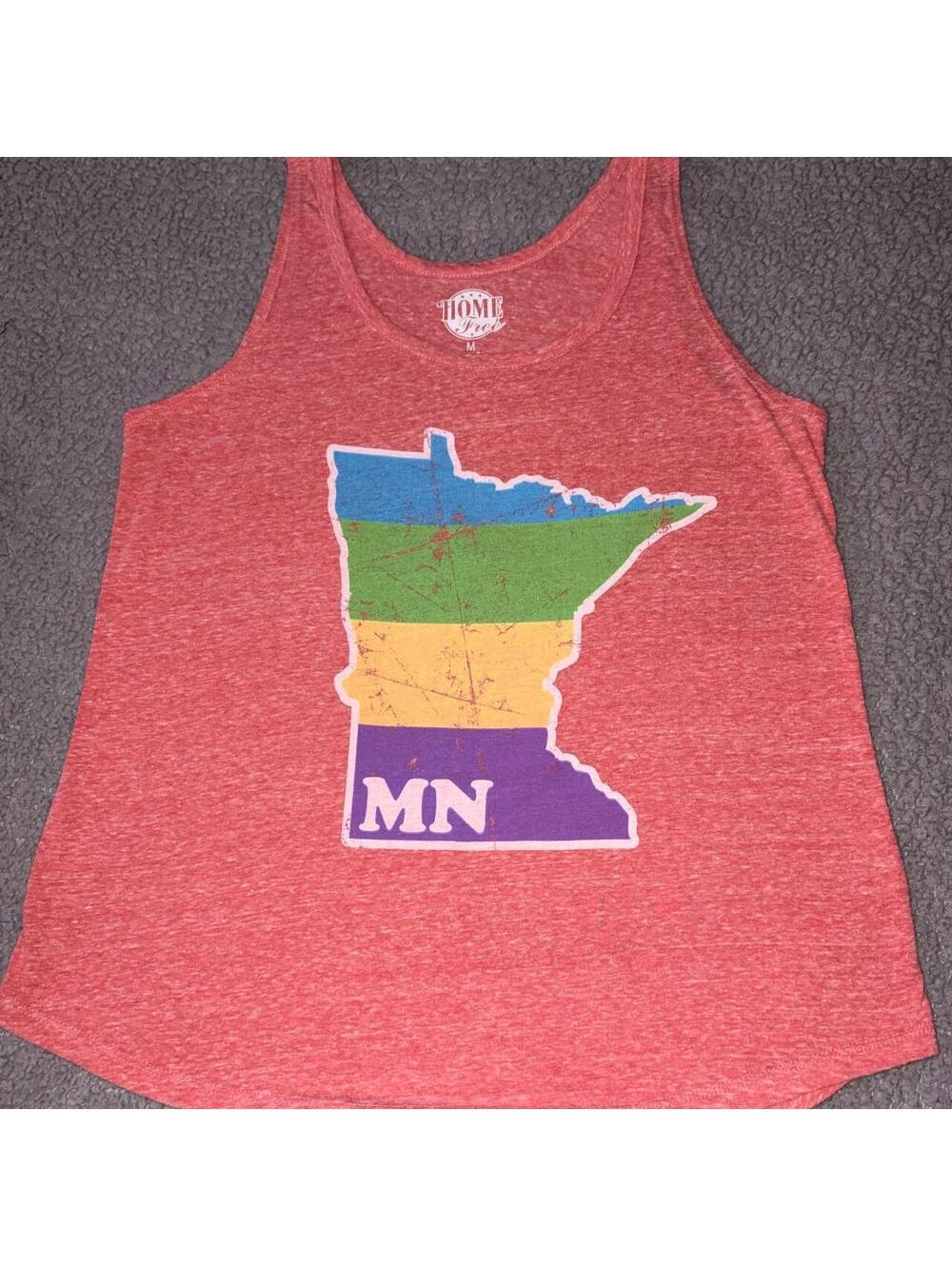 Home Free Minnesota Tank + University of Minnesota CEHD Tee Set - 0248